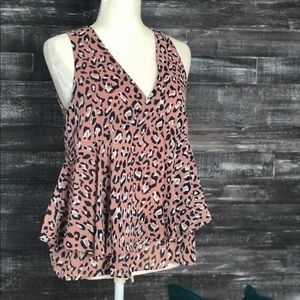 Flirty Pink Leopard Tank